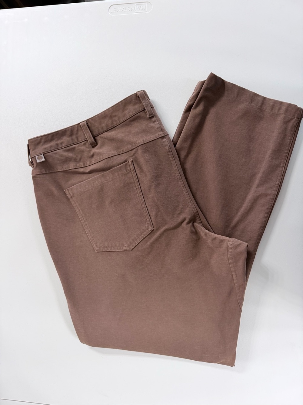 lululemon athletica Men's Brown Straight Chinos